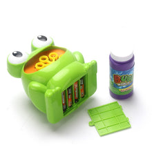 Load image into Gallery viewer, New Cute Frog Automatic Bubble Machine Gun - BabyToysworld