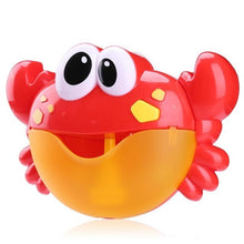 Load image into Gallery viewer, Bubble Machine Crabs Music Light Electric Bubble Maker - BabyToysworld