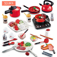 Load image into Gallery viewer, 44 Pieces Children Mini Kitchen Set - BabyToysworld