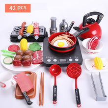 Load image into Gallery viewer, 44 Pieces Children Mini Kitchen Set - BabyToysworld