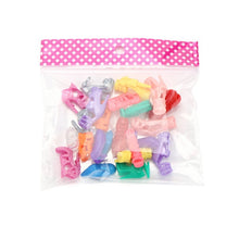 Load image into Gallery viewer, Movable Jointed 3D Eyes Multi-color long hair Plastic Nude Body Toys - BabyToysworld