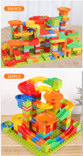 Load image into Gallery viewer, 330PCS Building Bricks Mini Marble Race Run Building Blocks Toys - BabyToysworld
