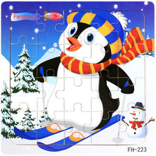 Load image into Gallery viewer, Baby Cartoon Animal Puzzle Toys - BabyToysworld
