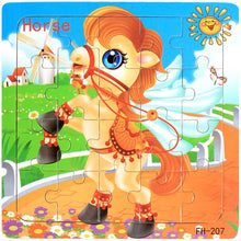 Load image into Gallery viewer, Baby Cartoon Animal Puzzle Toys - BabyToysworld
