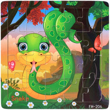 Load image into Gallery viewer, Baby Cartoon Animal Puzzle Toys - BabyToysworld
