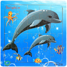 Load image into Gallery viewer, Baby Cartoon Animal Puzzle Toys - BabyToysworld
