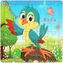 Load image into Gallery viewer, Baby Cartoon Animal Puzzle Toys - BabyToysworld
