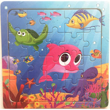 Load image into Gallery viewer, Baby Cartoon Animal Puzzle Toys - BabyToysworld
