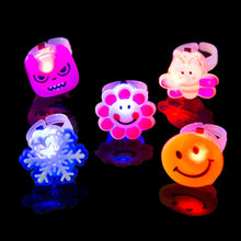 Load image into Gallery viewer, Luminous Rings Stars Shine Flash LED Toys - BabyToysworld
