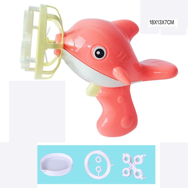 Summer Funny Magic Bubble Blower Machine - BabyToysworld