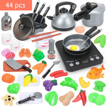 Load image into Gallery viewer, 44 Pieces Children Mini Kitchen Set - BabyToysworld
