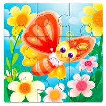 Load image into Gallery viewer, Kids Wooden 3D Puzzle Jigsaw Cartoon Animal/Traffic Puzzles Toy - BabyToysworld
