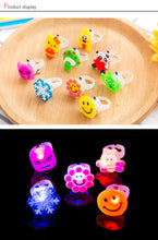 Load image into Gallery viewer, Luminous Rings Stars Shine Flash LED Toys - BabyToysworld
